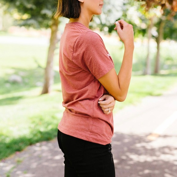 FINAL SALE Grateful Thankful Blessed Tee - Picture 5 of 7